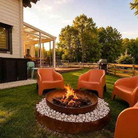 Le Tresor De L'etang - Veranda, Brasero & Relaxation Domek alpejski Bourbourg