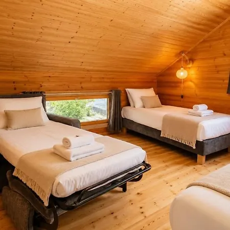 Domek alpejski Le Tresor De L'etang - Veranda, Brasero & Relaxation Bourbourg